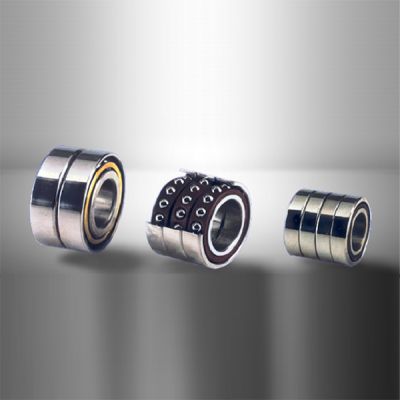 Group supporting role contact ball bearing